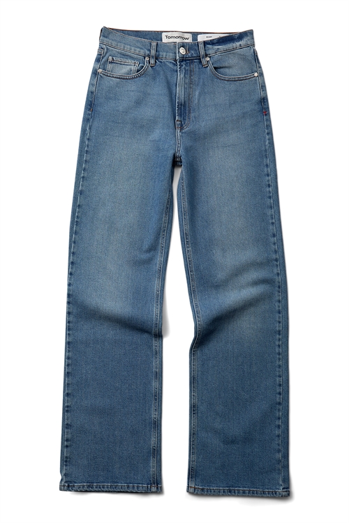 TOMORROW TRW-BROWN JEANS WASH IOWA DENIM BLUE